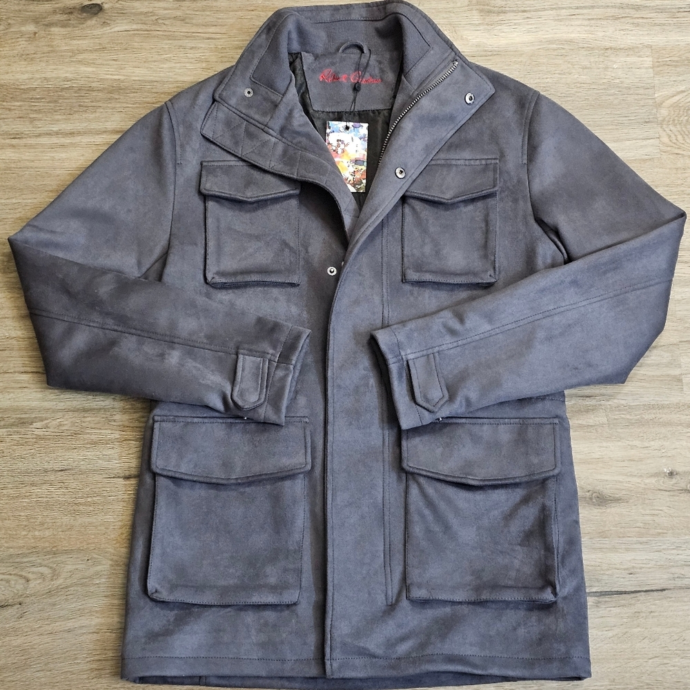 🆕️ROBERT GRAHAM GRAY FIELD JACKET | SMALL